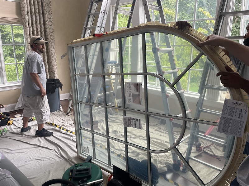 Looks at the detail on this Andersen 400 series custom window 